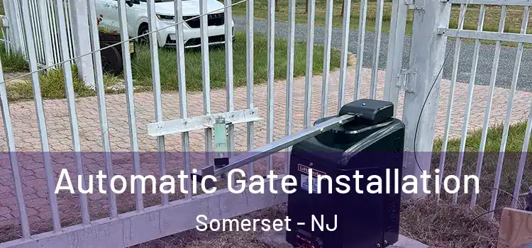  Automatic Gate Installation Somerset - NJ