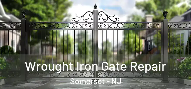 Wrought Iron Gate Repair Somerset - NJ